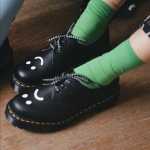 NWT Dr. Martens Lazy Oaf Happy Sad 1961 BEX Oxfords